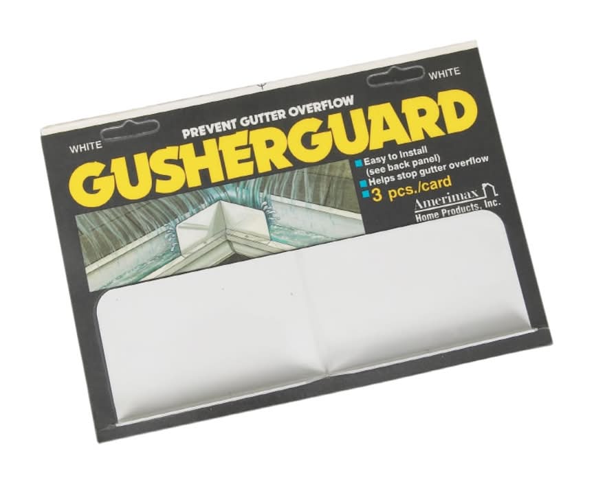 Amerimax Gusher Guard Aluminum Box 3.0-in x 0.5833-ft Gutter guard 3 -Pack