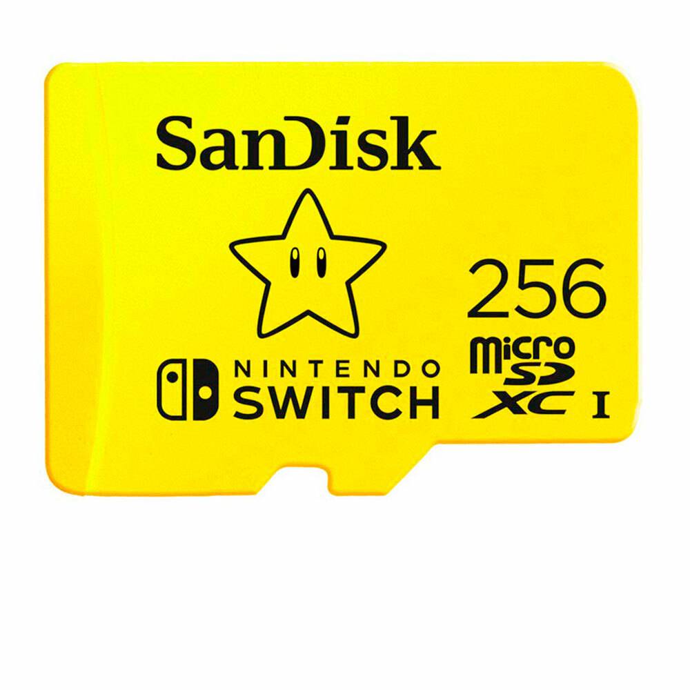 SanDisk Memoria 256GB MicroSDXC para Nintendo Switch™ - Star Edition