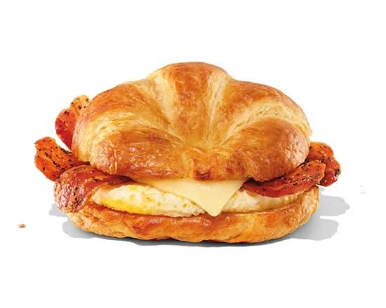 Sweet Black Pepper Bacon Breakfast Sandwich