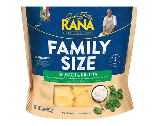 Giovanny Roma · Spinach & Ricotta Ravioli (20 oz)