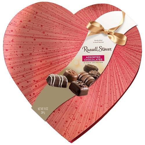 Order Russell Stover Valentine Heart Candy Assorted - 10.0 oz food online from Walgreens store, Tampa on bringmethat.com