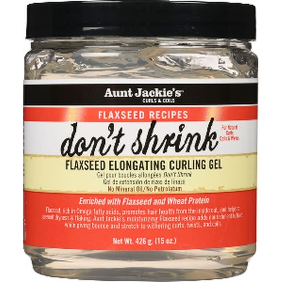 Aunt Jackie''s Don't Shrink Elongating Hair Curling Gel (15 oz)