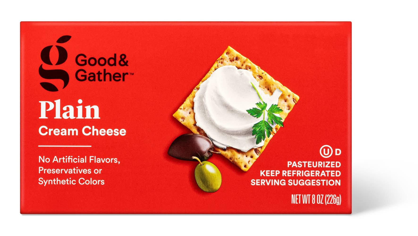 Good & Gather Plain Cream Cheese (8 oz)