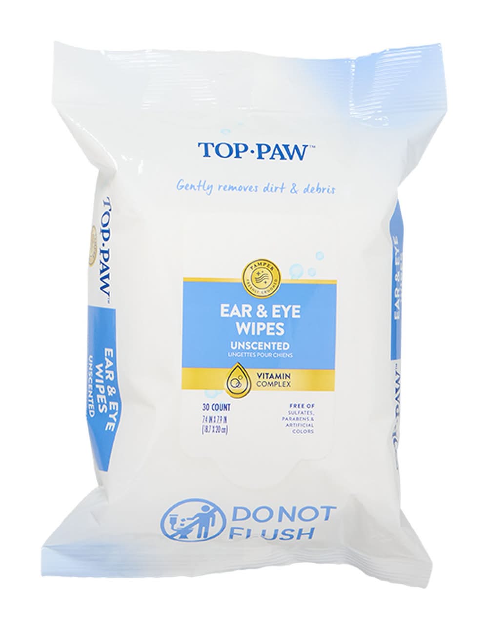 Top Paw® Ear Wipes 30 CT (Size: 30 Count)