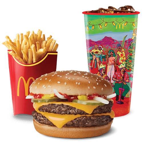 McCombo Grande Double Quarter Pounder con Queso