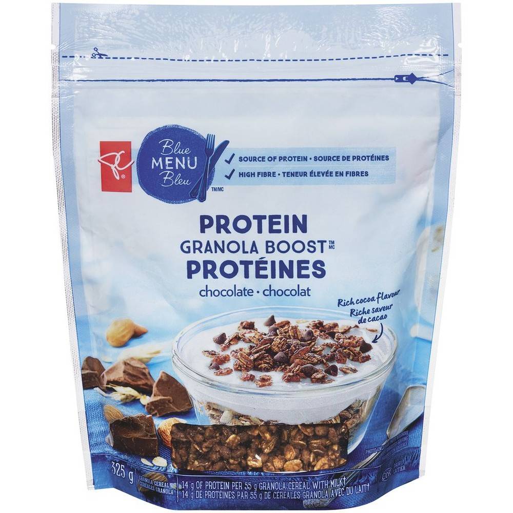PC BLUE MENU Granola Boost With Protein Chocolate (325 g)