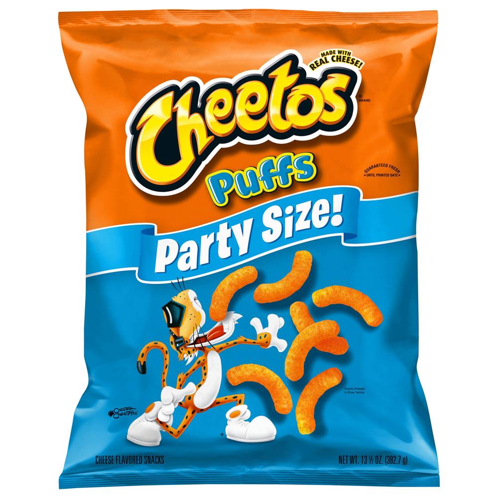 Cheetos Party Size! Puffs Snacks, Cheese (13.5 oz)