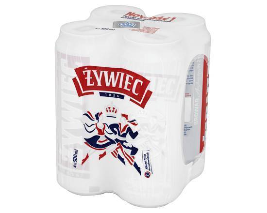 Żywiec 4 szt./500 ml Piwo Puszka 5.8%