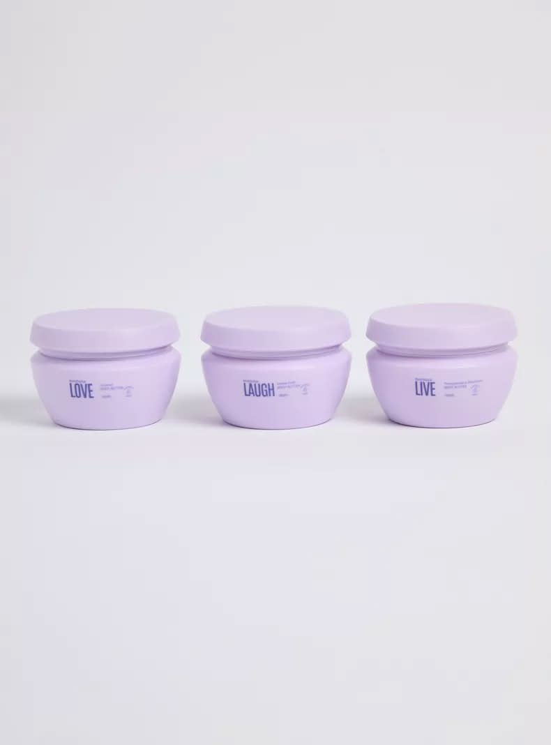 ecochoice · Set de belleza manteca corporal + crema de manos + loción corporal (3 un)