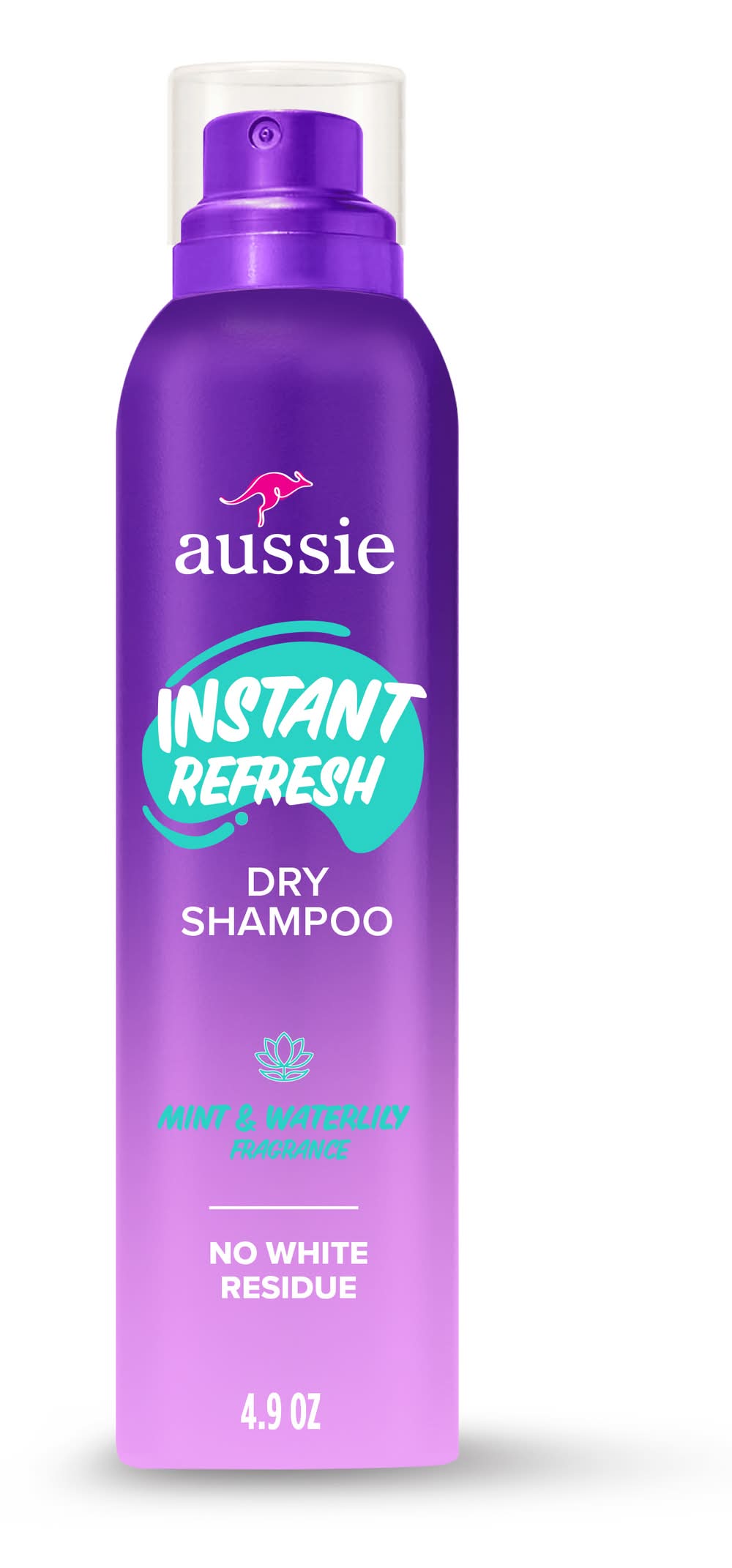 Aussie Instant Refresh Dry Shampoo, Mint & Waterlily (4.9 oz)