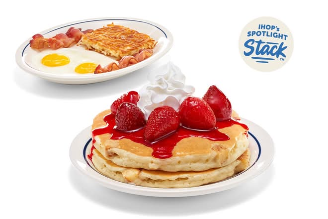 New York Cheesecake Pancakes Combo