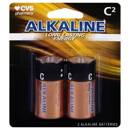 Cvs Pharmacy C Alkaline Long Lasting Energy Batteries
