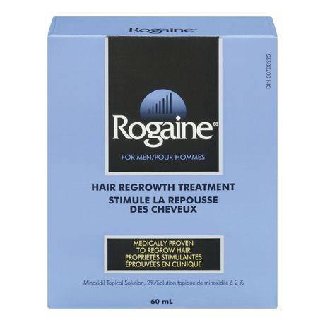 Rogaine Minoxidil Hair Regrowth Treament Topical Solution, Men (60 ml)