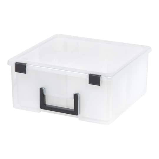 Iris Portable Divided Plastic Craft Bin