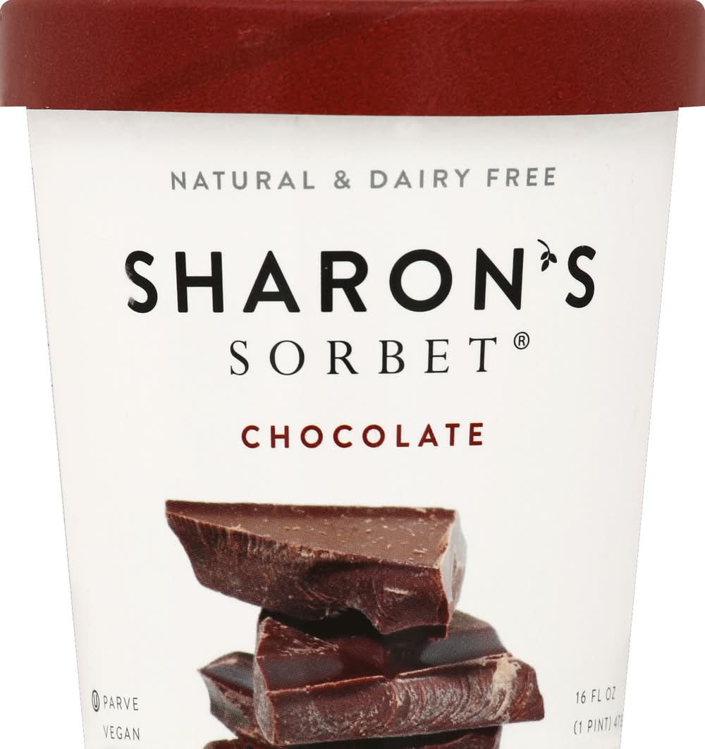 Sharon's Sorbet Natural & Dairy Free Chocolate Frozen Dessert (16 fl oz)