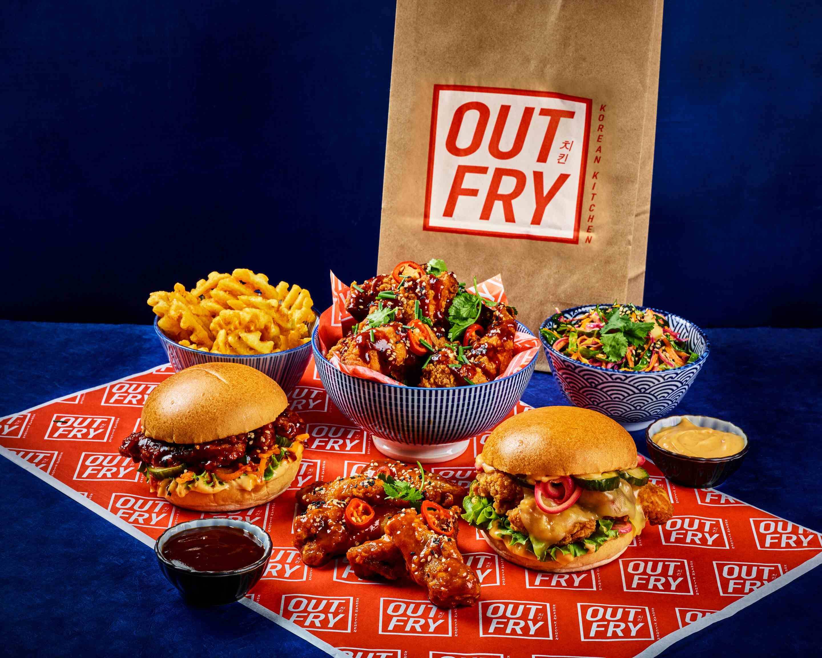 Out Fry Korean Fried Chicken by Taster Fareham Menu Takeaway in