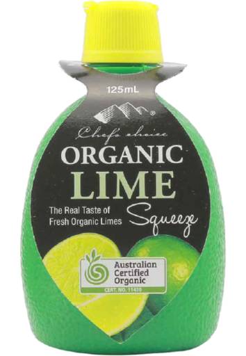 Chef's Choice Organic Juice Squeeze, Lime (125mL)