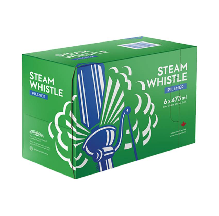 Steam Whistle Premium Pilsner  (6 Cans, 473ml)