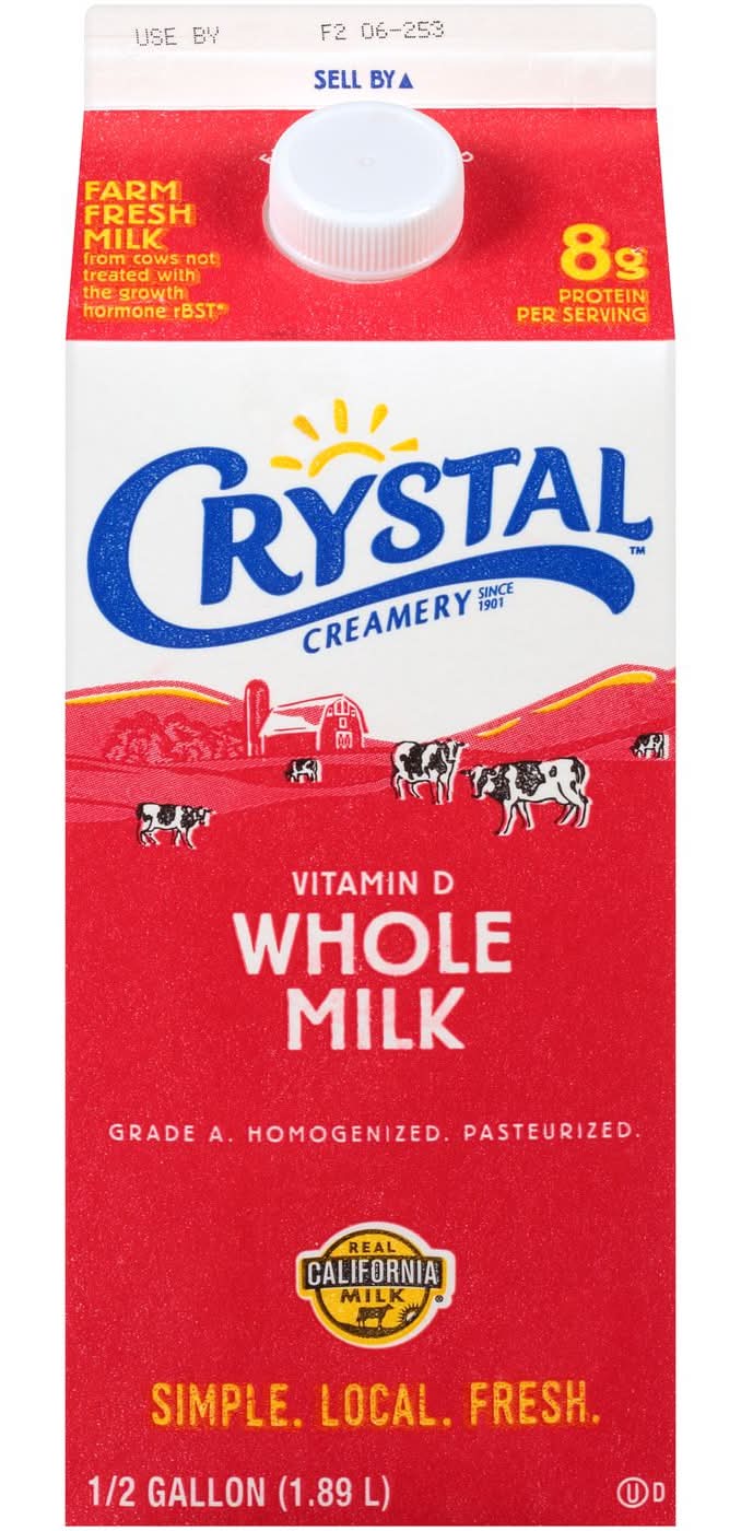 Crystal Creamery Vitamin D Milk (1.89 L)
