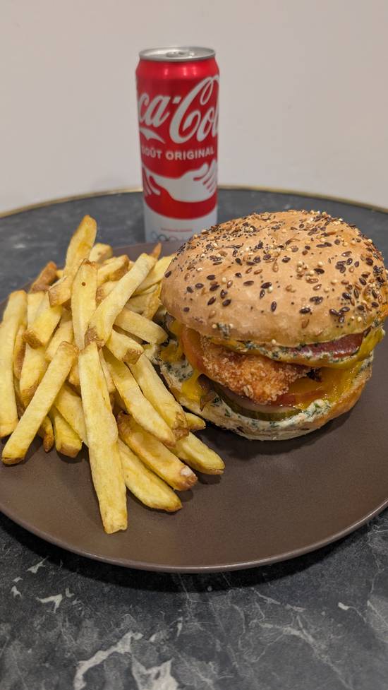 Menu burger L'Exquis chick