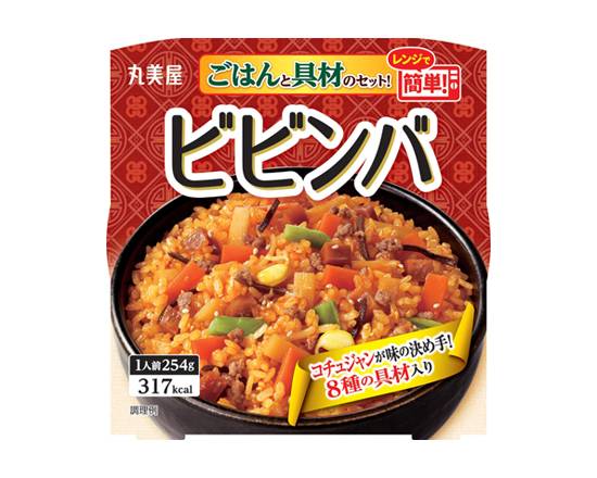 406481：丸美屋 ビビンバ ごはん付き 254G / Marumiya Bibimbap with Rice, ×254 G
