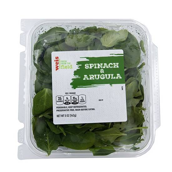 Weis Quality Salad Spinach & Arugula