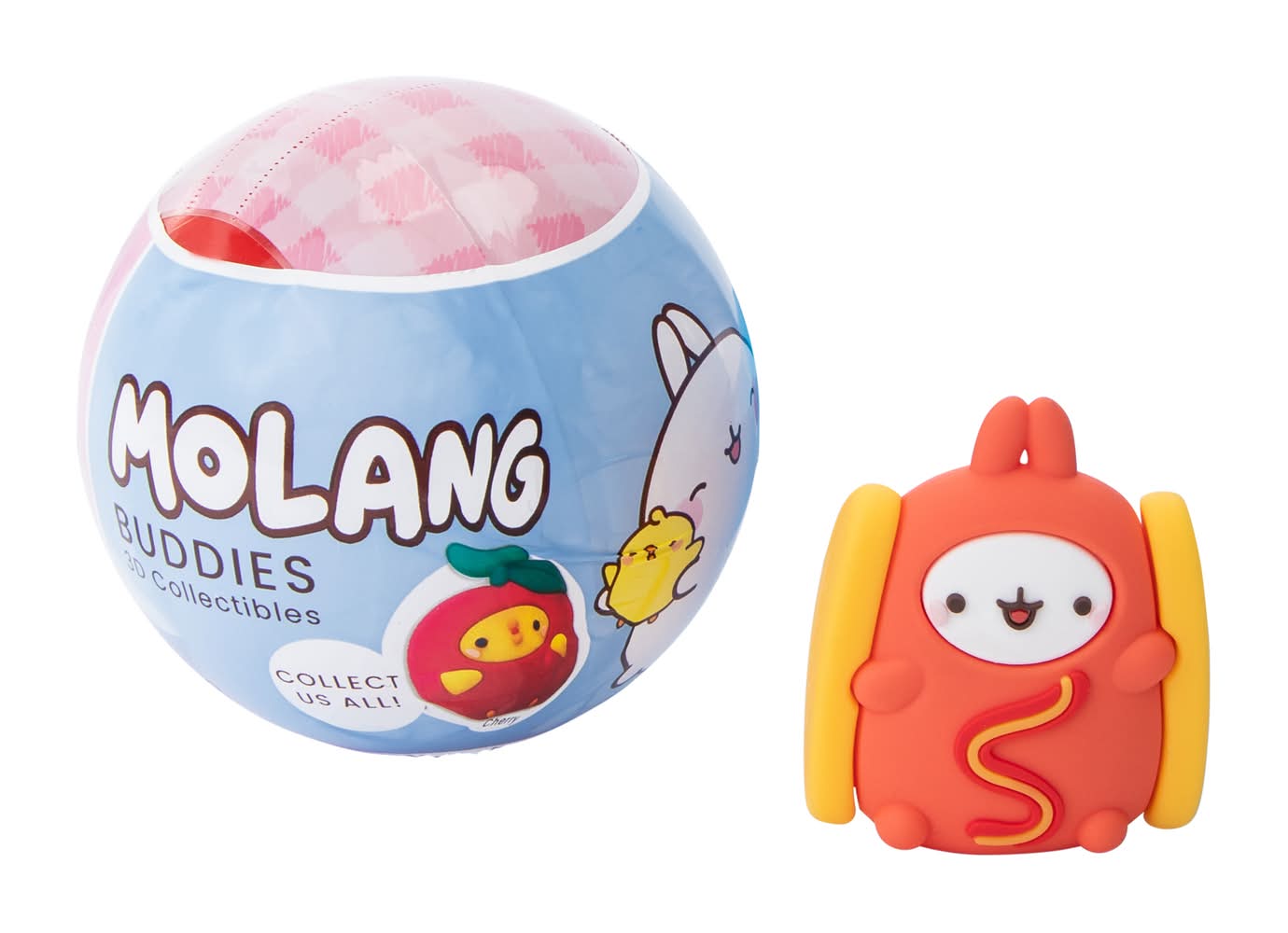 Molang Buddies 3D Blind Collectibles Figure Ball (Styles May Vary)