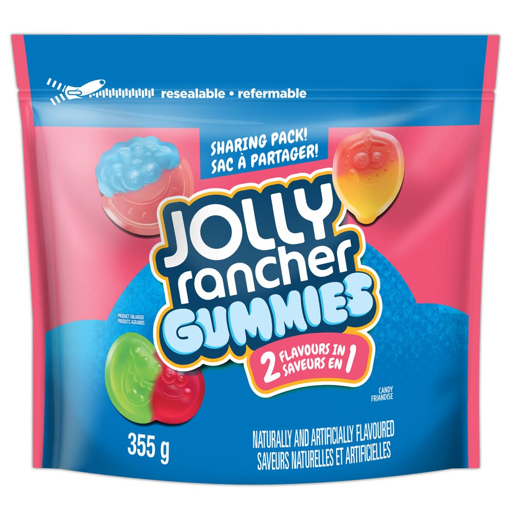 Jolly Rancher Misfits Gummies Original Candy, Assorted (355 g)