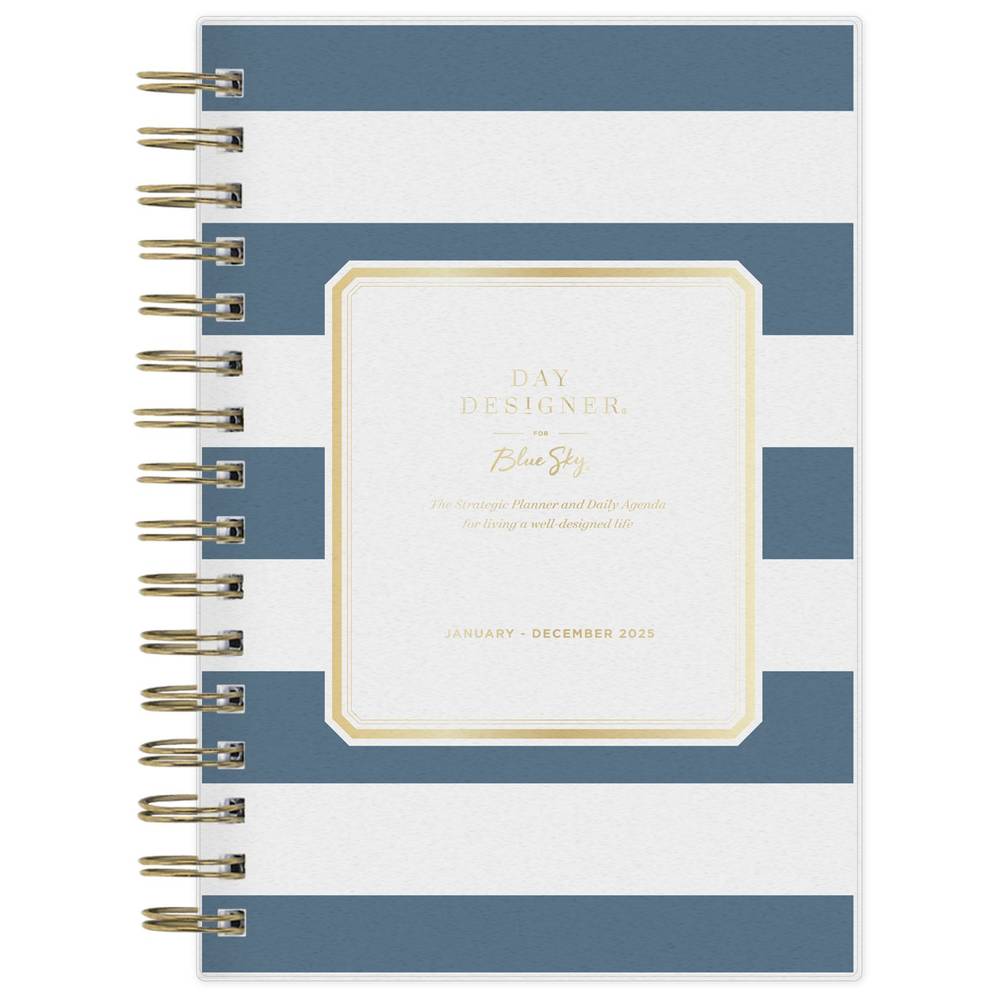 Blue Sky 2025 Daily & Monthly Planner