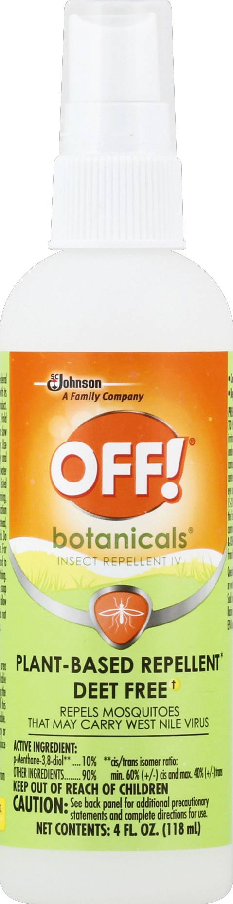 Off! Botanicals Insect Repellent Iv