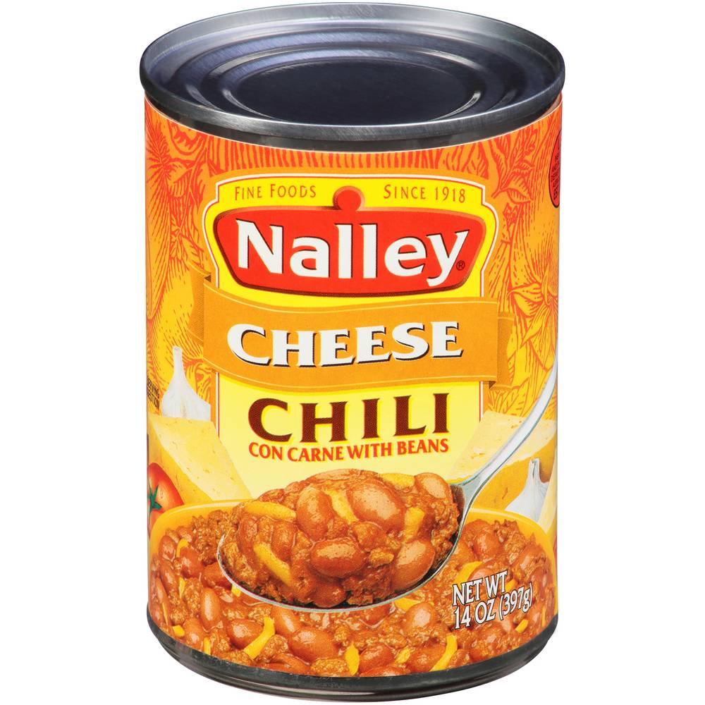 Nalley Cheese Chili Con Carne With Beans (14 oz)