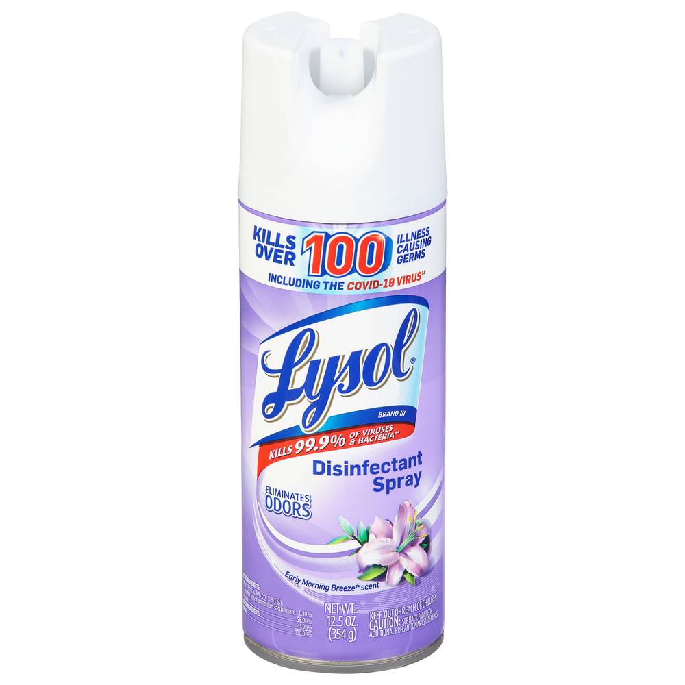 Lysol Early Morning Breeze Scent Disinfectant Spray