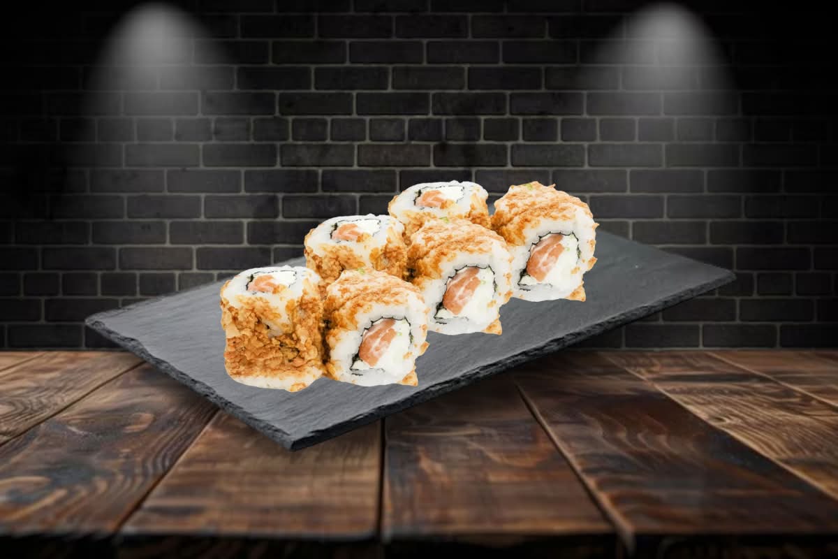 Crispy Saumon cheese x6