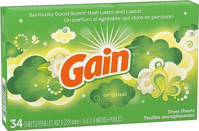 Gain Dryer Sheets (6.4" * 9")