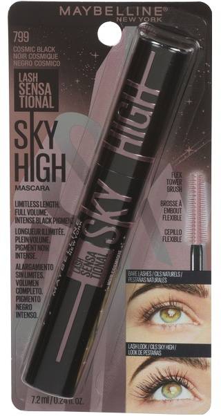 Maybelline Lash Sensational Sky High Mascara (unisex/799 cosmic black)