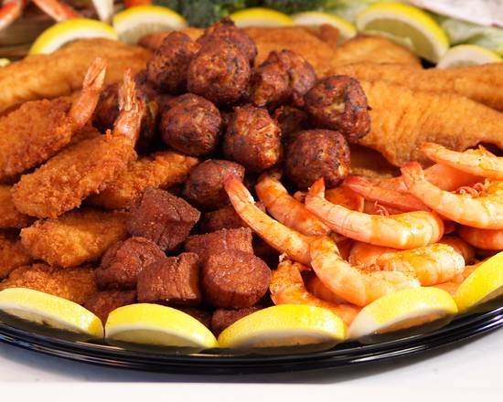 Ultimate seafood party platter