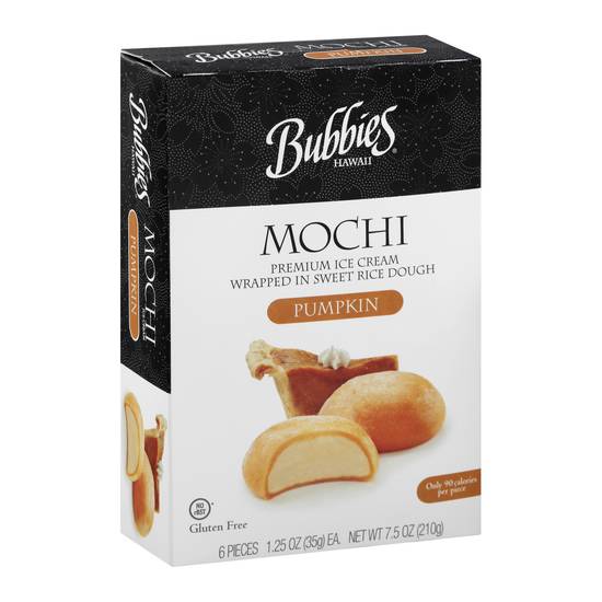 Bubbies Pumpkin Mochi (6 x 1.25 oz)