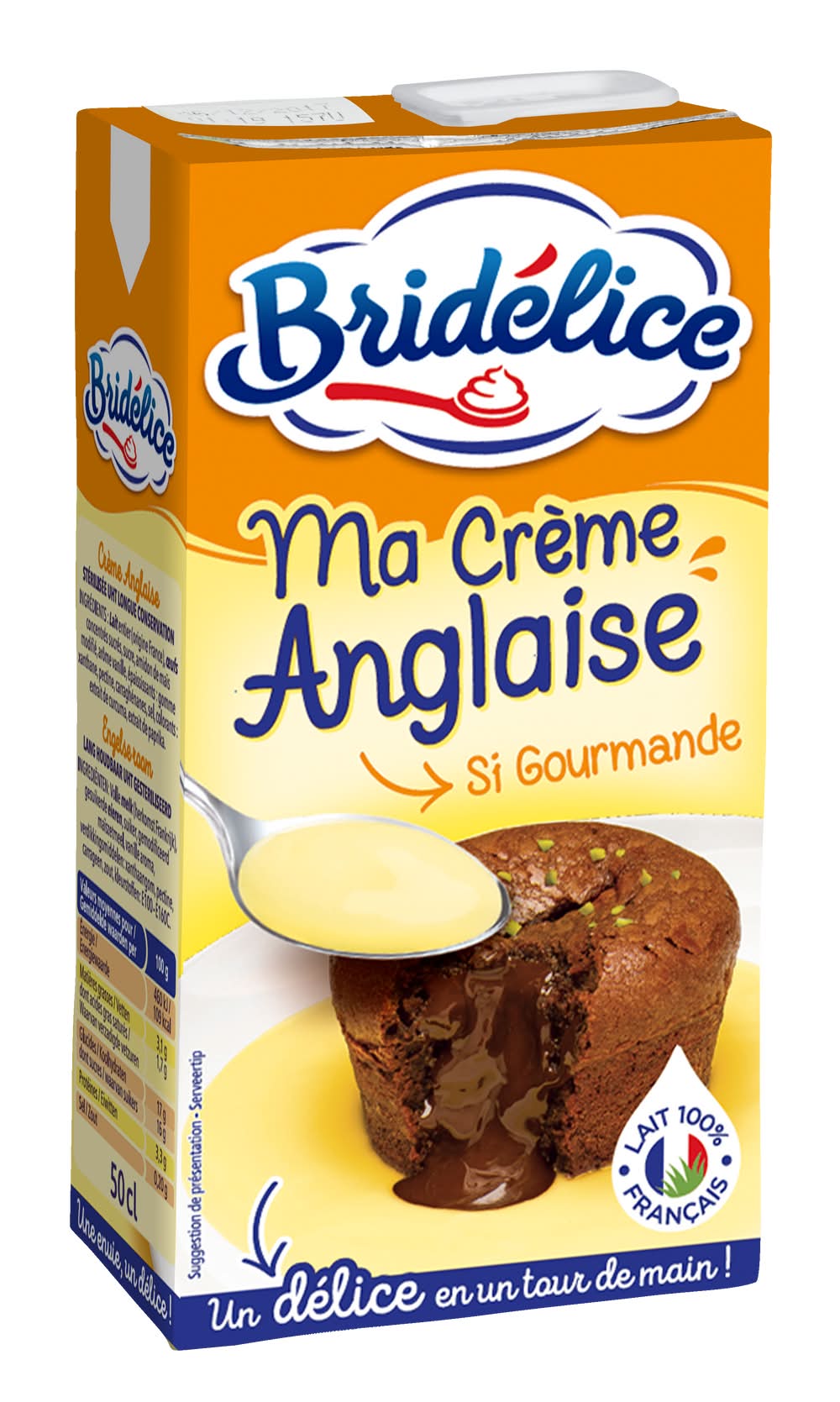 Bridélice - Crème anglaise (500ml)