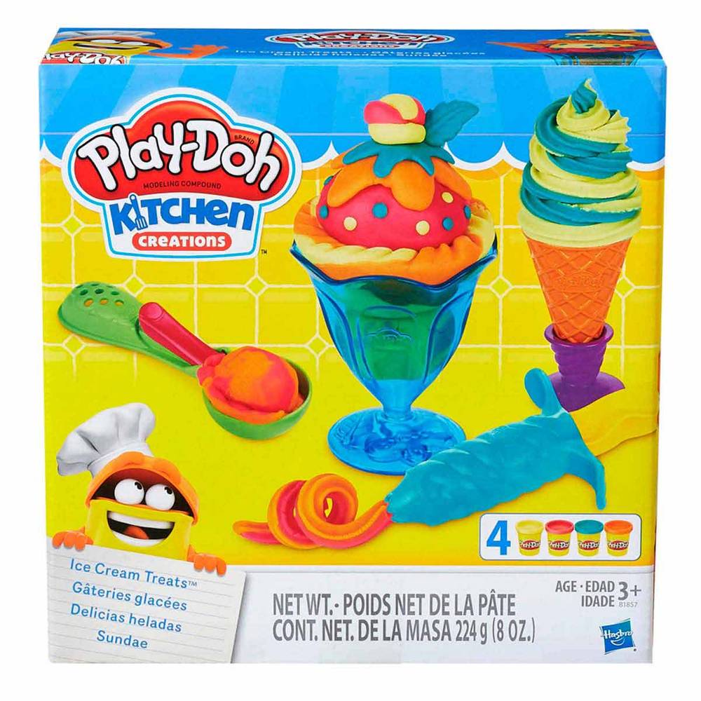 Play-doh set de juego delicias heladas (pza.)