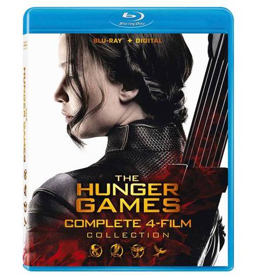 The Hunger Games 4-Film Collection: Blu-Ray and Digital Copy