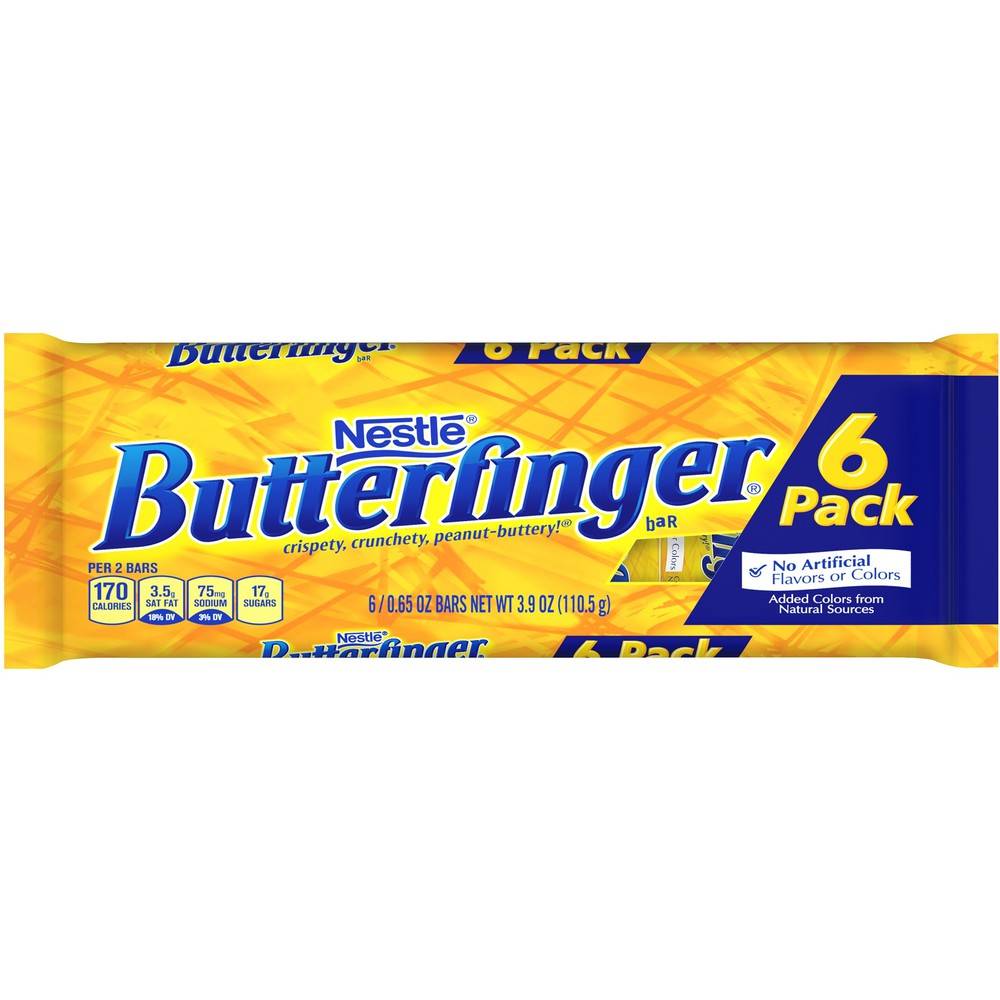 Butterfinger Peanut Butter Candy Bars (3.9 oz)