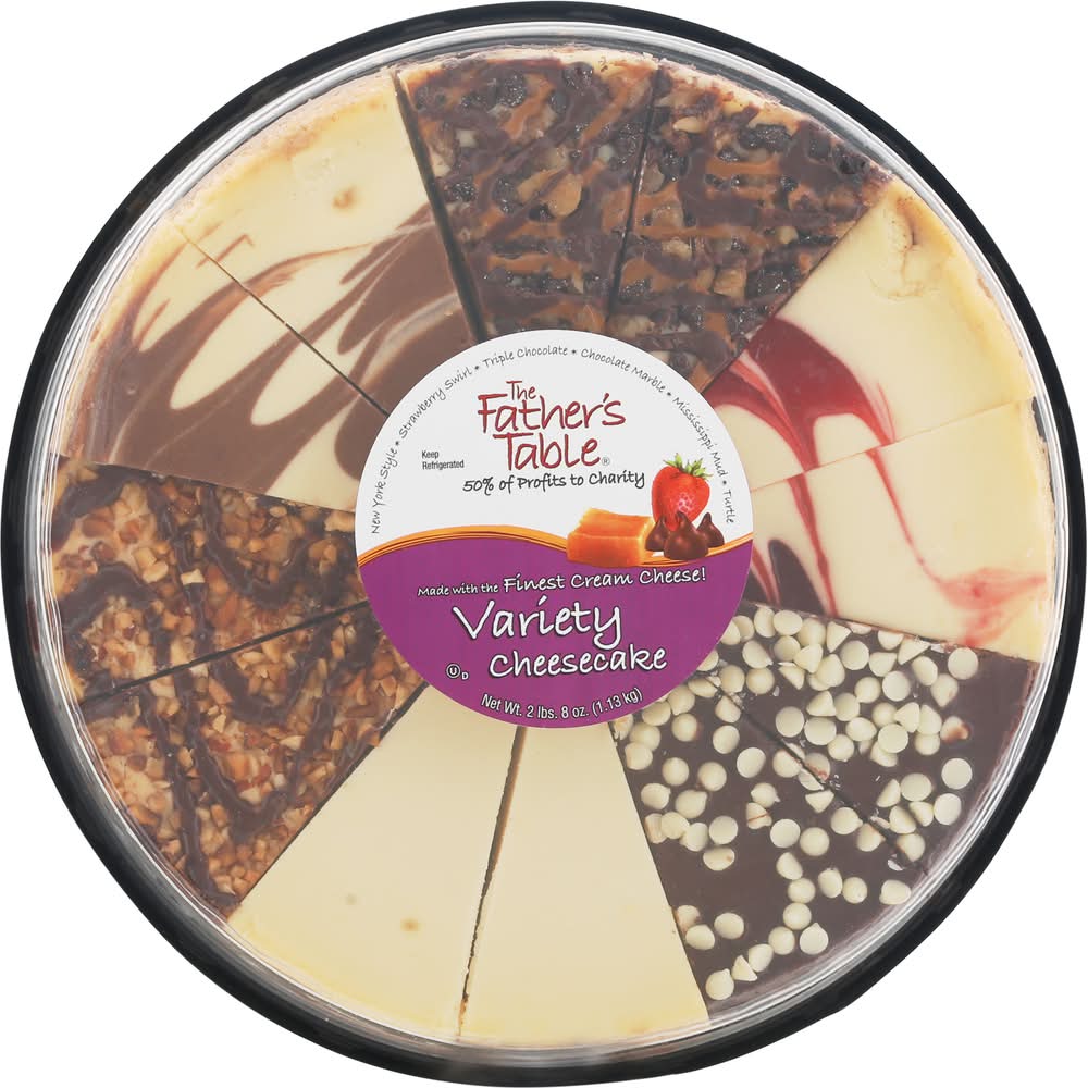 The Father's Table Variety Cheesecake (8 oz)