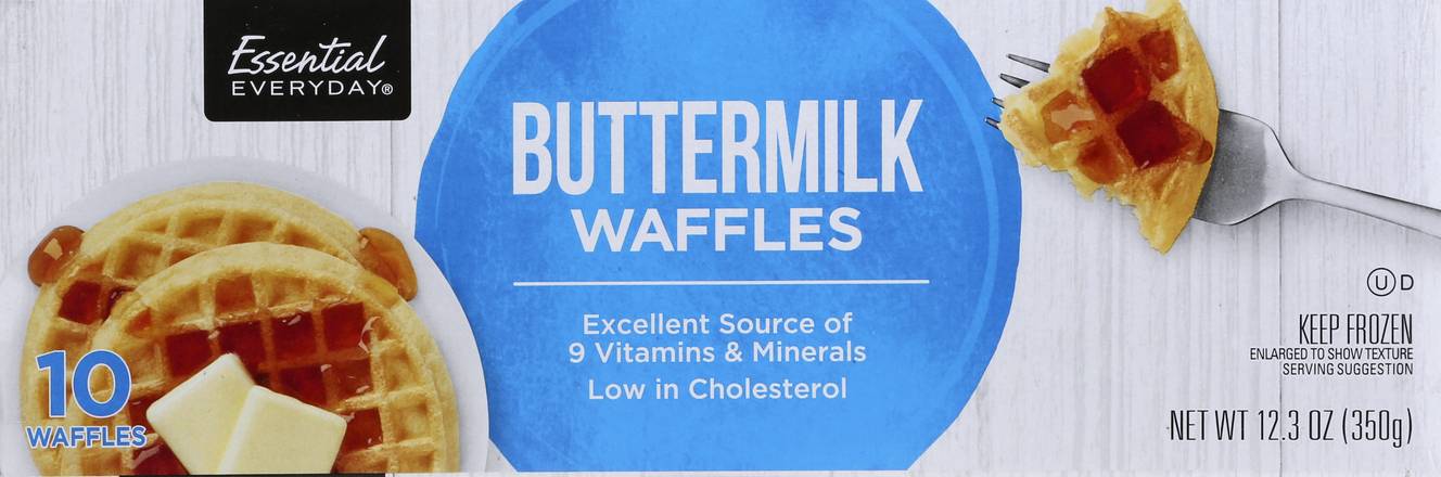 Essential Everyday Buttermilk Waffles (10 ct)