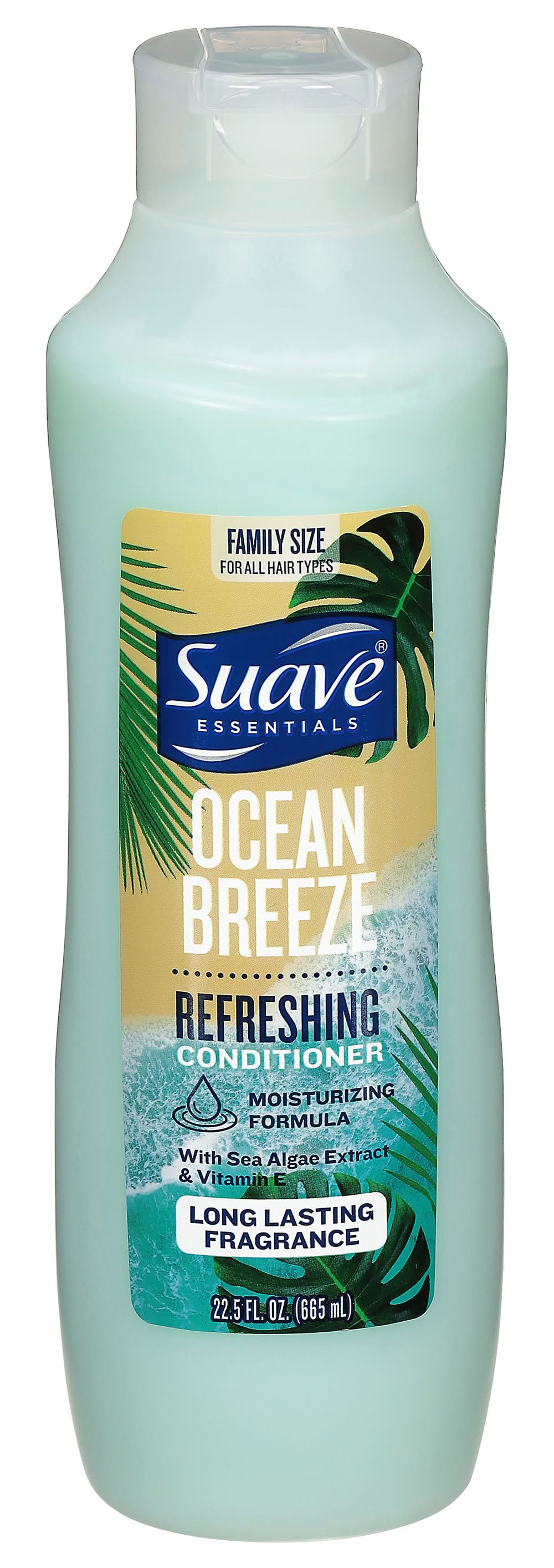 Suave Ocean Breeze Refreshing Conditioner Long Lasting Fragrance. (22.5 fl oz)