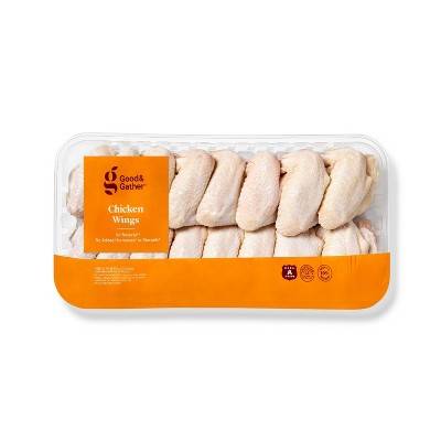 Chicken Wings Value Pack - 3.77-5.45lbs - price per lb - Good & Gather™