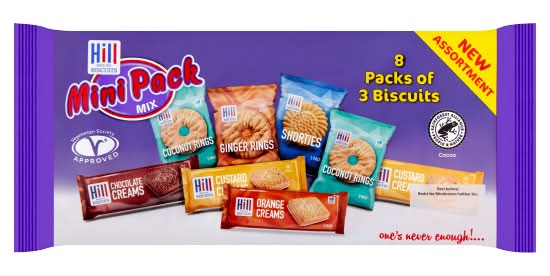 Hill Biscuits Mini pack Mix (246g)