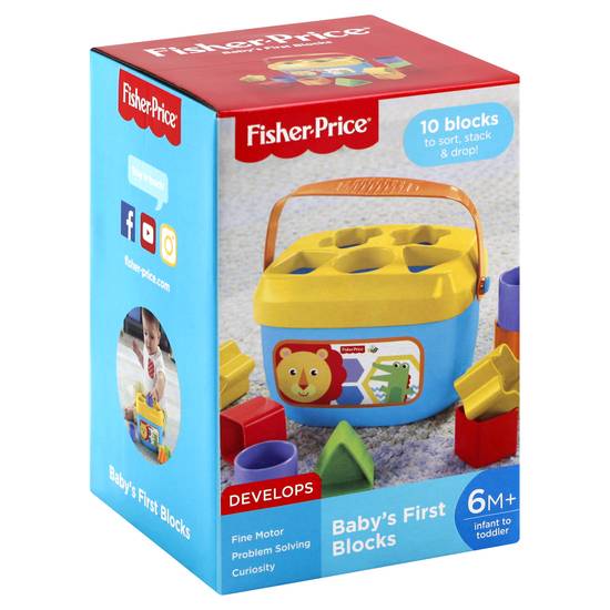 Fisher-Price Baby's First Blocks (10 ct)