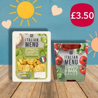 £3.50: Fresh Pasta & Sauce for 2 Deal