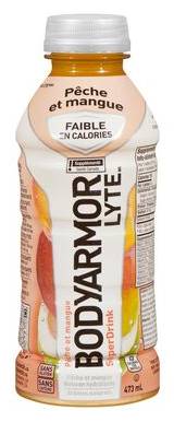 BODYARMOR Energy Sports Drink, Peach-Mango (473 ml)