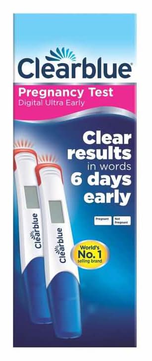 Clearblue Digital Ultra Early Pregnancy Test 2pk